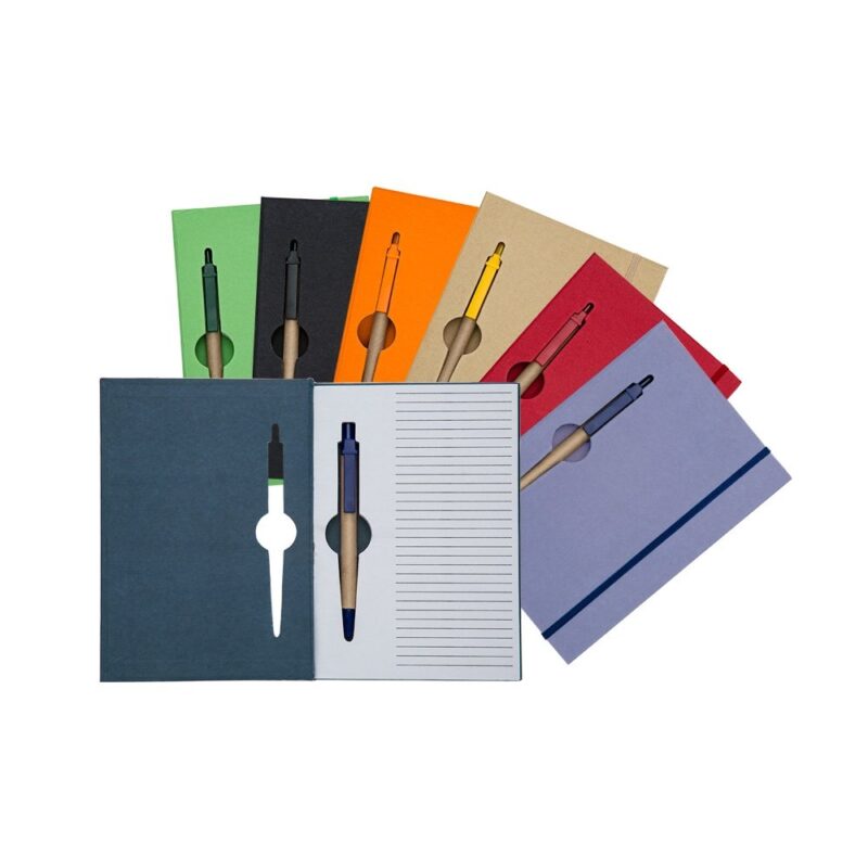 Bloco de Anotacoes Ecologico com Caneta