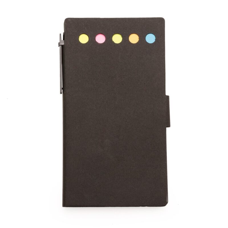Bloco de Anotacoes com Post it e Caneta