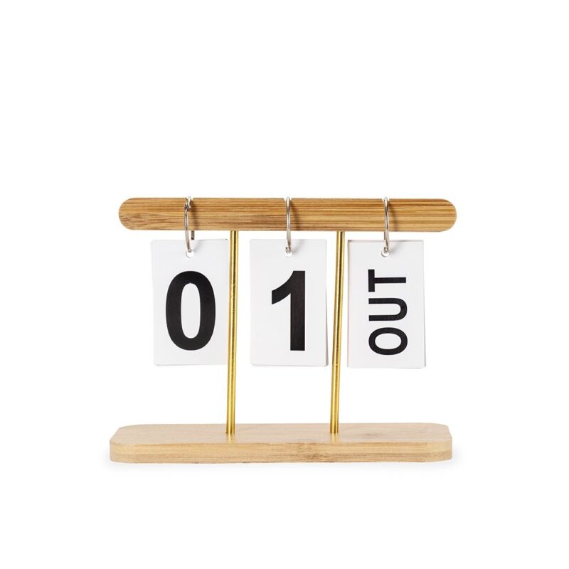 Calendario Permanente Bambu