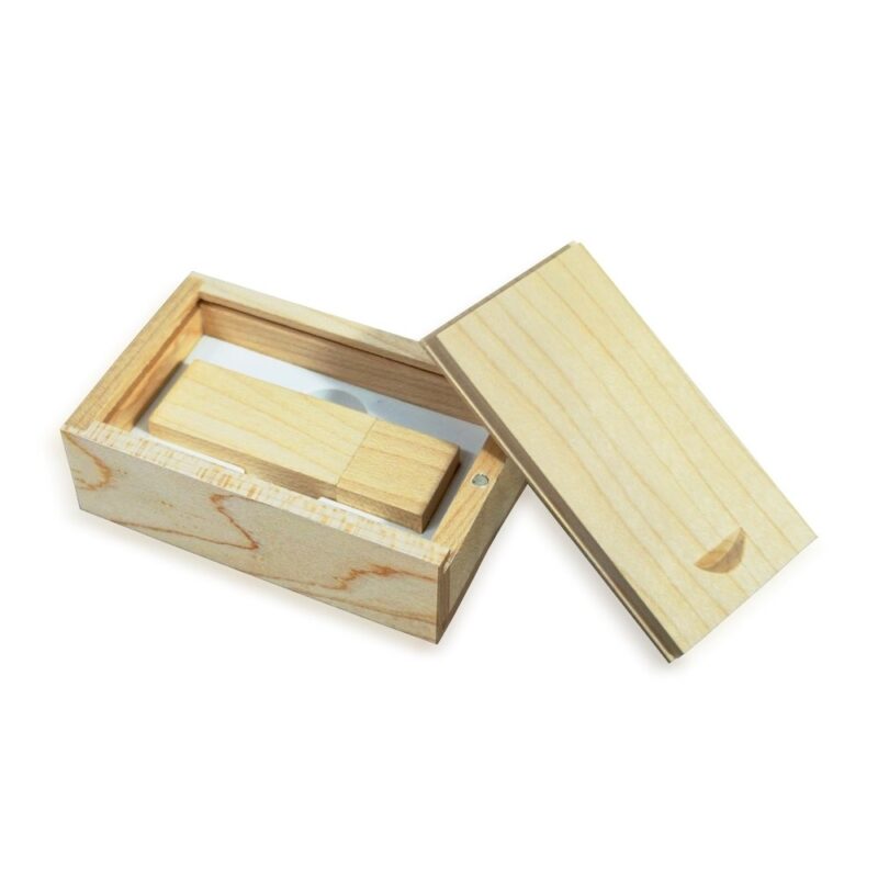 Conjunto Estojo e Pen Drive Bambu 16GB