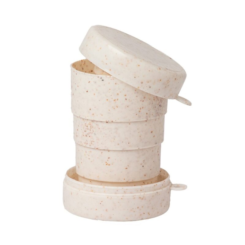 Copo Retratil Fibra de Arroz 200ml