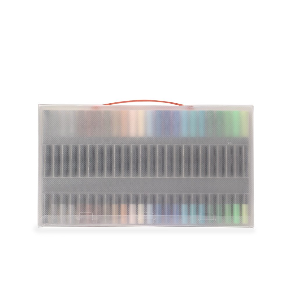 Kit Canetinhas Ponta Dupla 100 Cores - Imagem 4