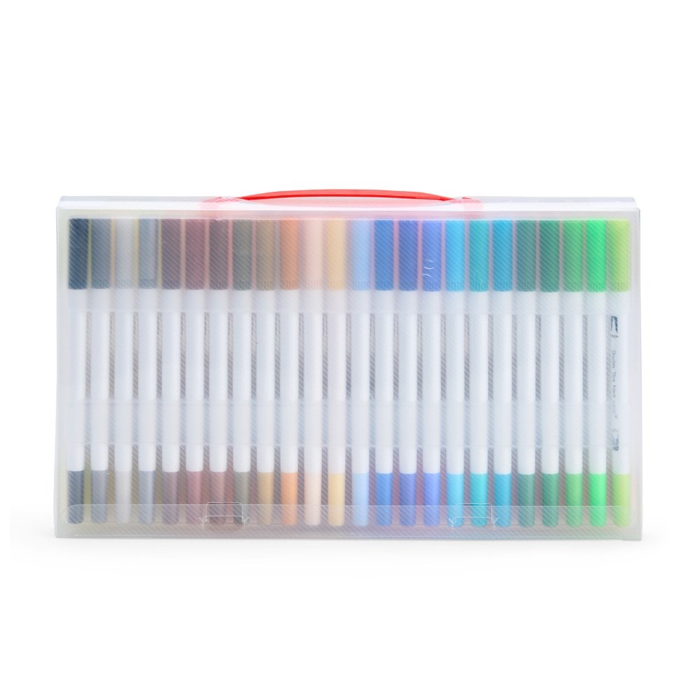 Kit Canetinhas Ponta Dupla Com 48 Cores - Imagem 6