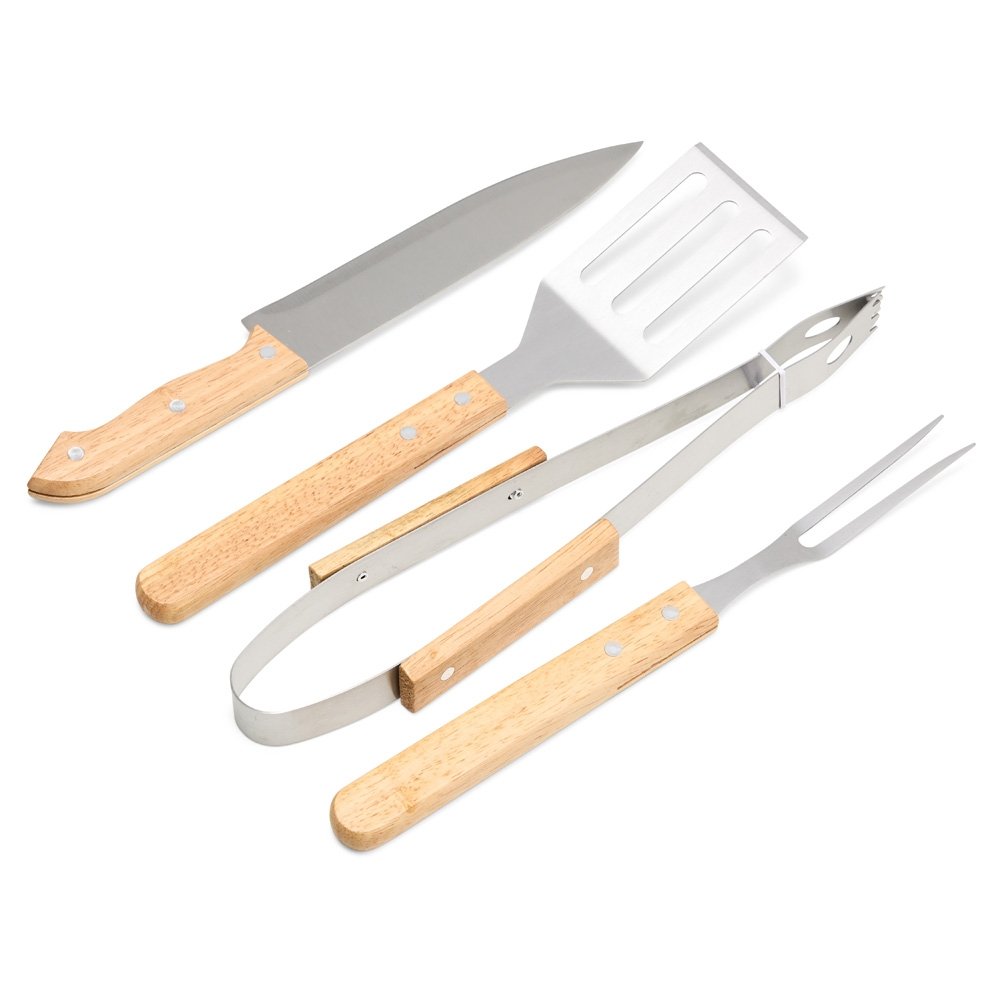 Kit Churrasco 4 Peças (Ref. 12462B) - Imagem 4