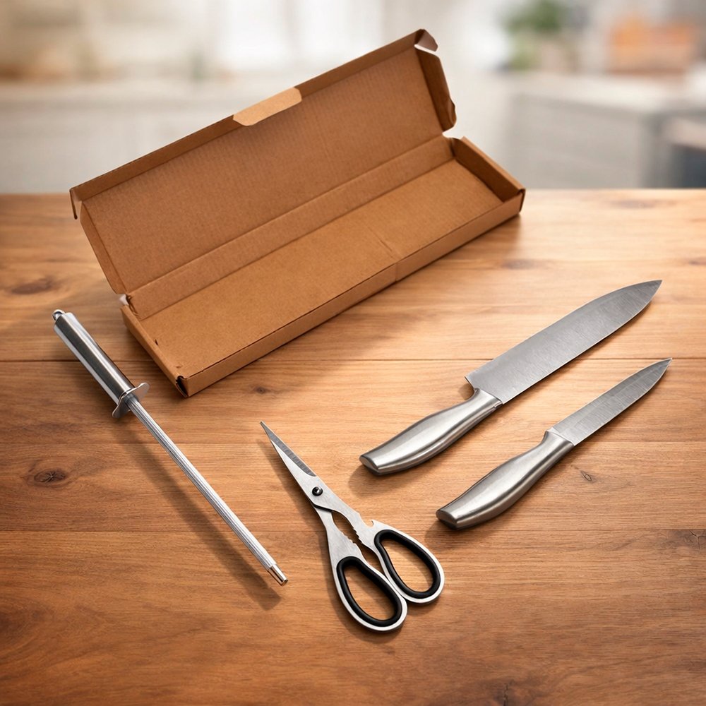 Kit Churrasco 4 Peças (Ref. 09108) - Imagem 3