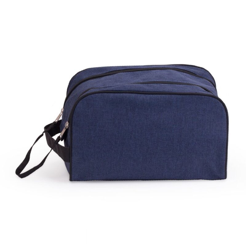 Necessaire Poliester com Ziper Duplo